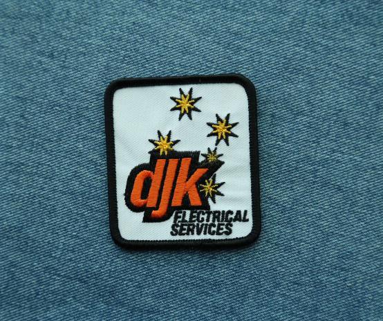 Machine Made Assorted Colors Custom Iron On USA Flag Embroidery Patch