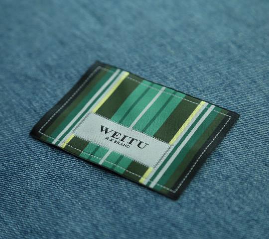 Fabric Clothing Tag Weaving Label