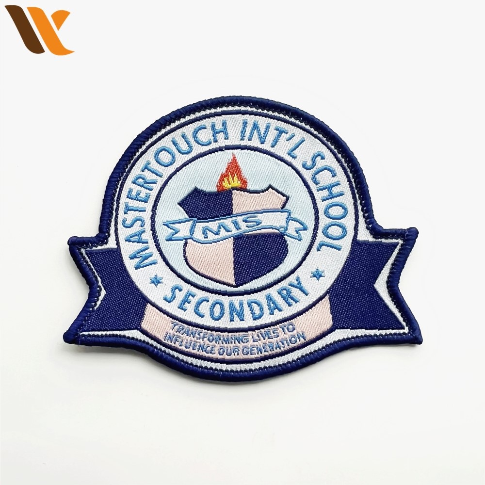 Wholesale Striking School Woven Patches 3
