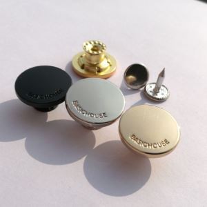 合金メッキデニムボタン