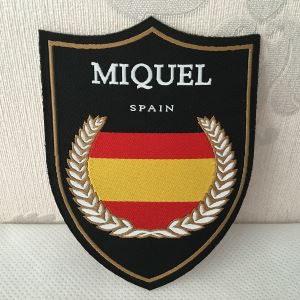 サッカー不織布バッジ衣服パッチ