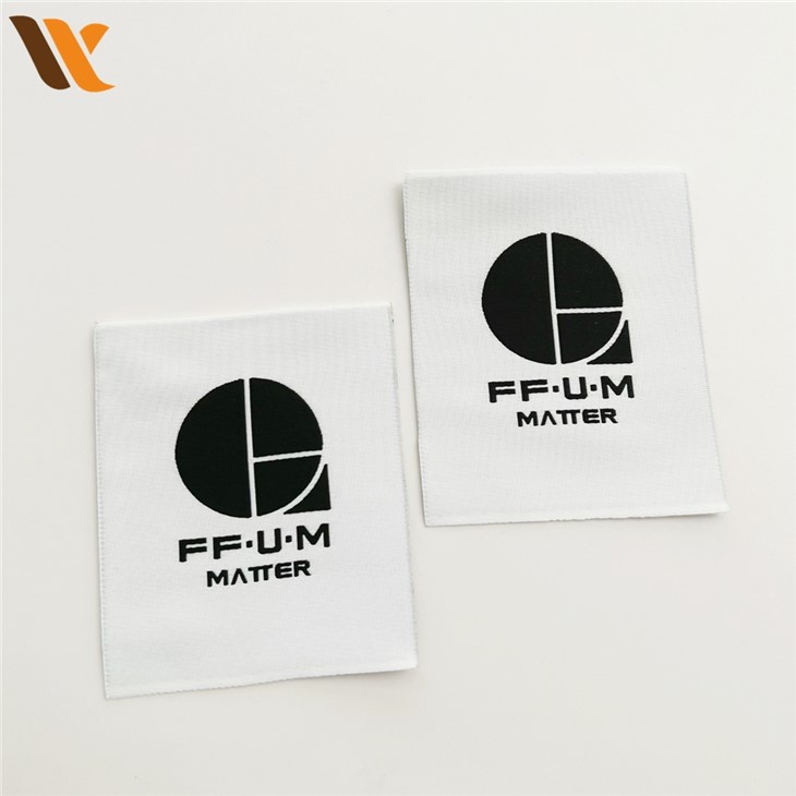 Custom Clothing Woven Labels Fabric Tags