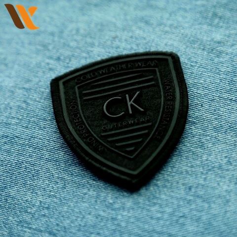 Custom active best quality cartoon logo rubber patch