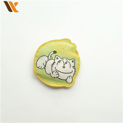 卸売かわいい動物猫織パッチ